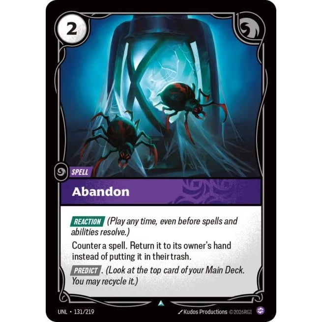 Abandon (131/219) (Unleashed)