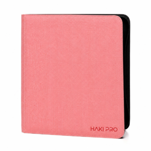 HAKI PRO - Pink 12 Pocket Premium Trading Card Binder