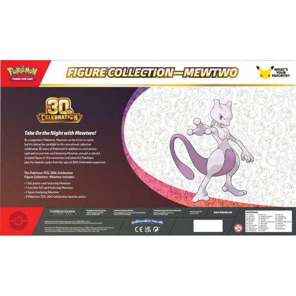 30th Celebration Figure Collection – Mew / Mewtwo (Assorted)