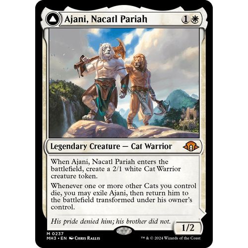 Ajani, Nacatl Pariah (237) [Modern Horizons 3]