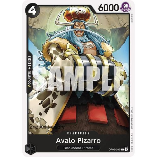 Avalo Pizarro (OP09-082) [Emperors in the New World: 2nd Anniversary Tournament Cards]