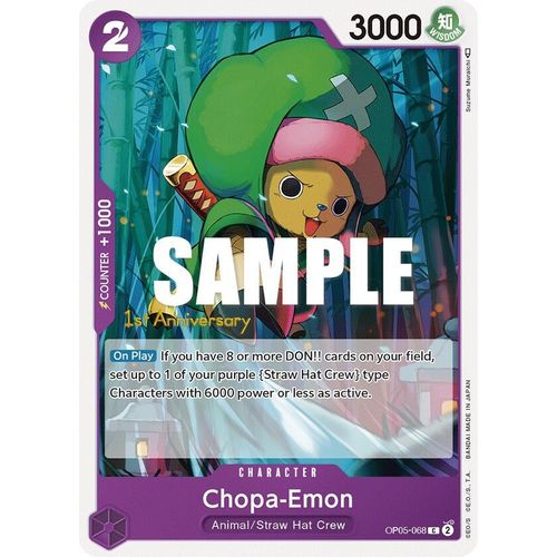 Chopa-Emon (OP05-068) [Awakening of the New Era: 1st Anniversary Tournament Cards]
