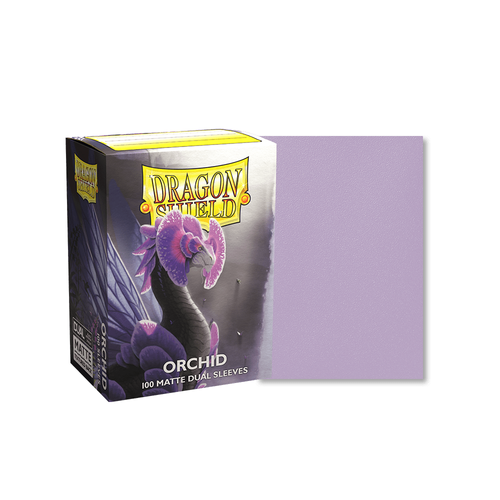 Dragon Shield – Standard Dual Matte Orchid Purple Sleeves 100 pack
