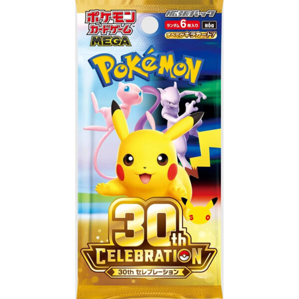 MEGA 30th Celebration M6a Booster Box – Japanese Pokémon TCG