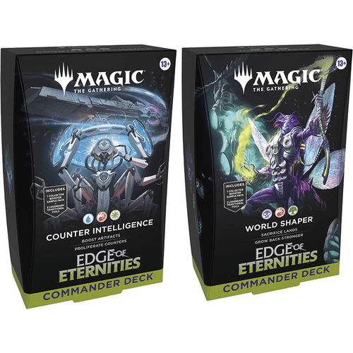 Magic The Gathering | Edge of Eternities – Commander Deck Set (Pair 2 Decks)