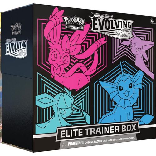 POKÉMON TCG Sword and Shield - Evolving Skies Elite Trainer Box (ETB)