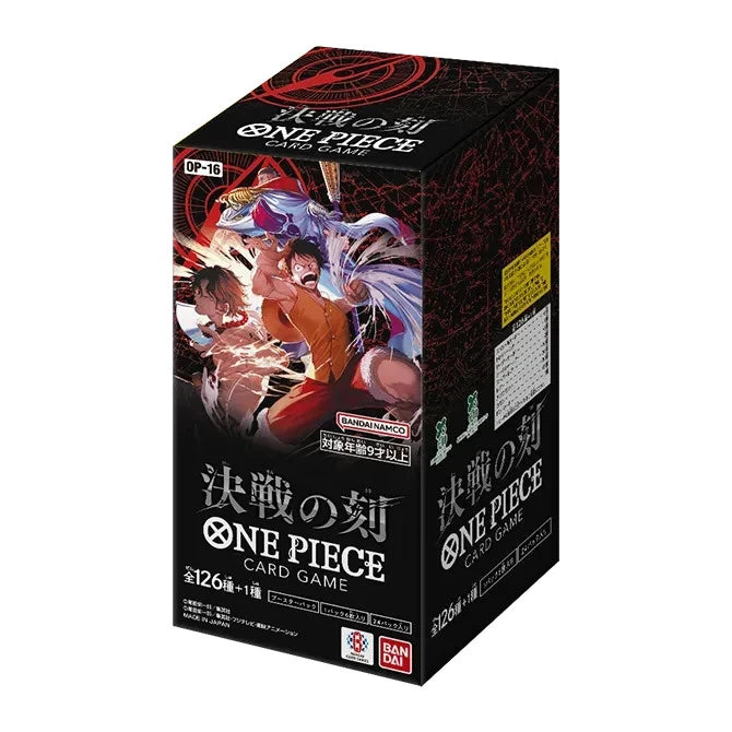One Piece Card Game – OP-16: The Time of Battle Booster Box [Japanese]