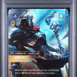 PSA GEM MT 10 - 2025 RIFTBOUND: LEAGUE OF LEGENDS OGN-ORIGINS #246 VIKTOR - LEADER RELEASE EVENT PRIZE PACK